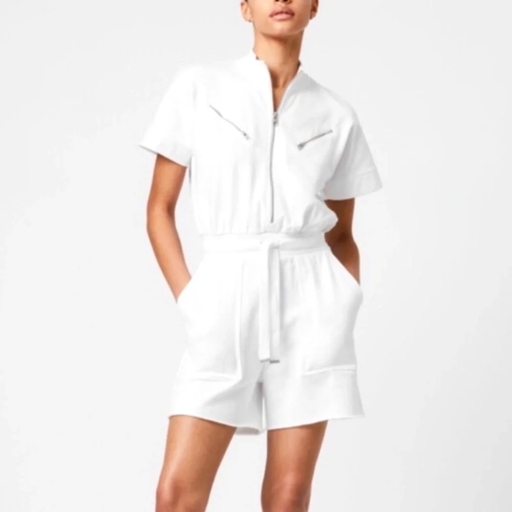 All Saints White Jumpsuit - Picture 1 of 11